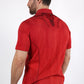 Mens Embroidery Modern Fit Stretch Short Sleeve Shirt