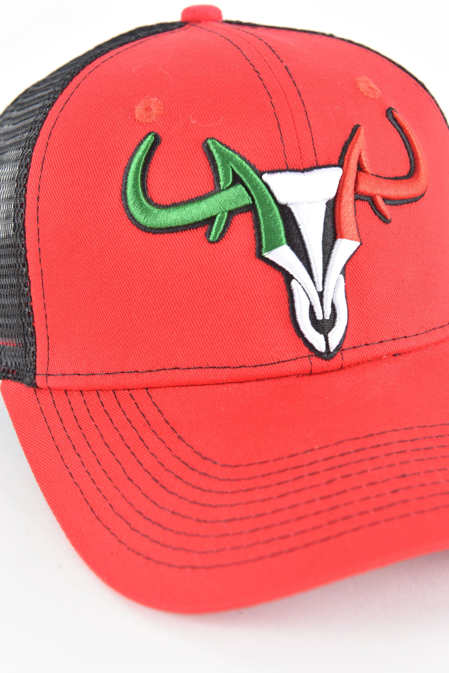 Mens MEXICO 3D Logo Baseball Cap - Red