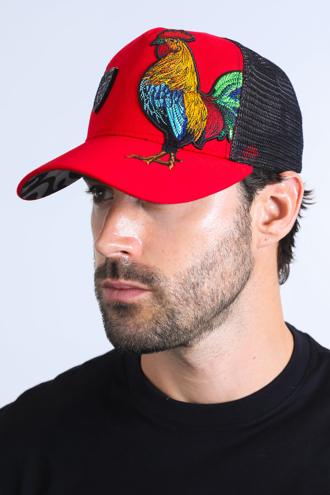 Men's Rooster Crest Cap - Red