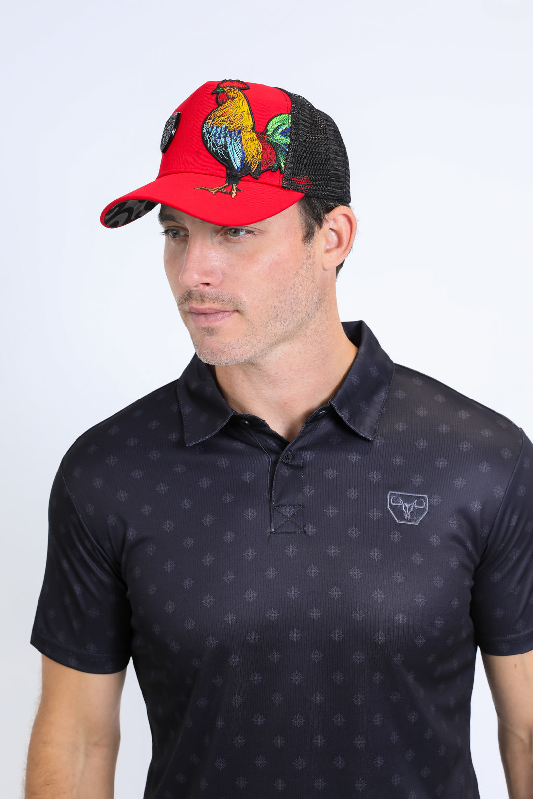 Men's Rooster Crest Cap - Red