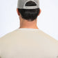 Mens Rooster Logo Baseball Cap - White