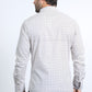 Mens Western Modern Fit Cotton/Spandex Long Sleeve White Shirt with Snaps