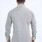 Mens Western Modern Fit Cotton/Spandex Long Sleeve White Shirt with Snaps