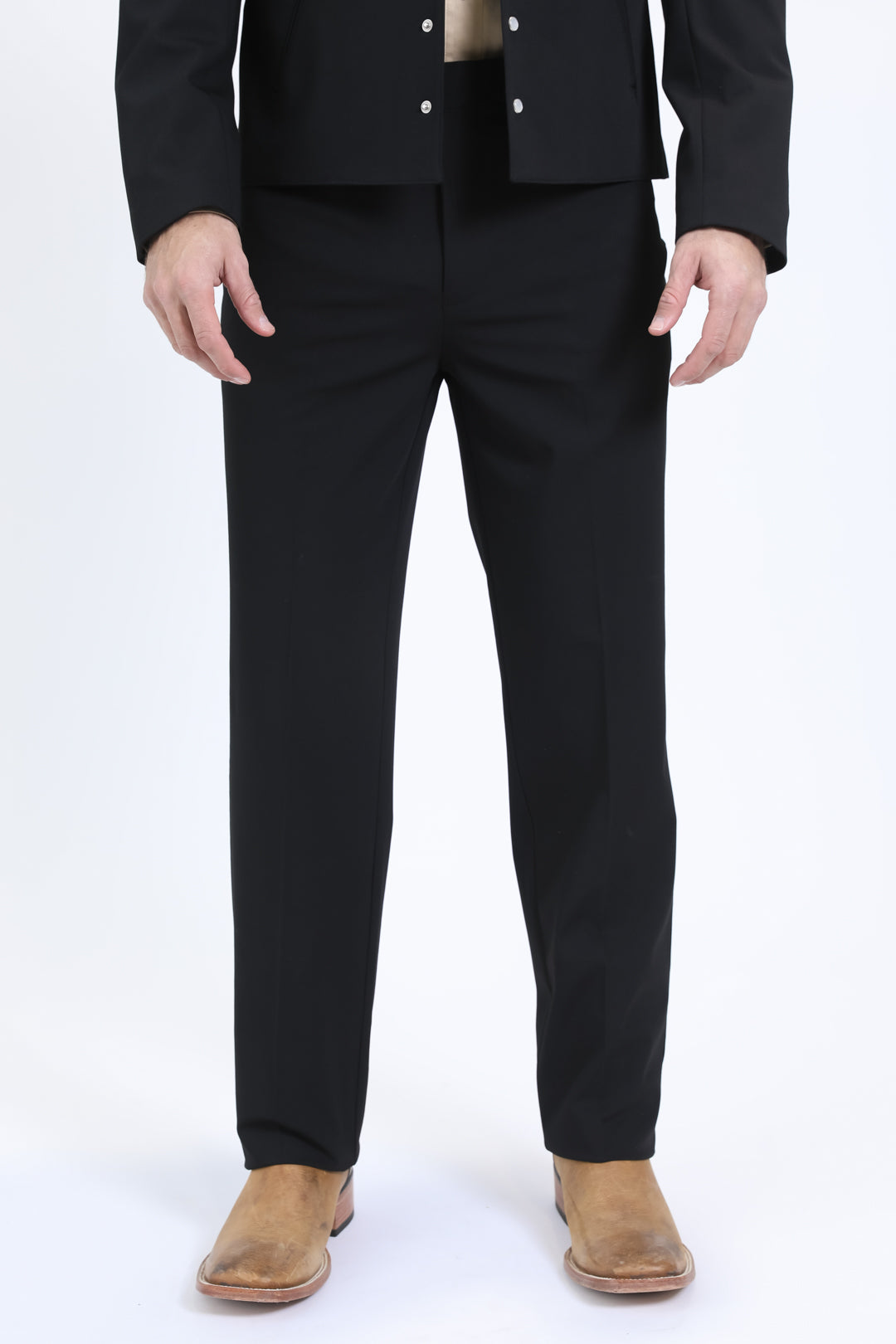 Men's Western Sport Black Suit