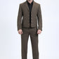 Men's Western Sport Brown Suit