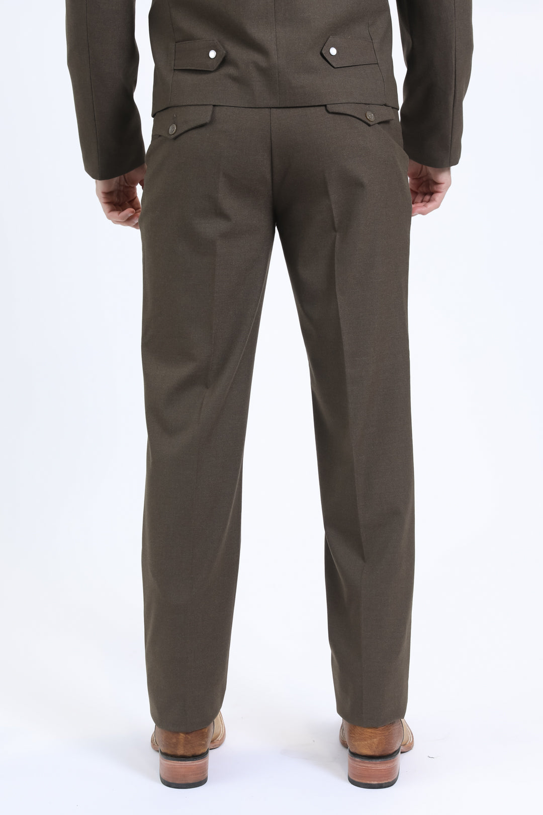 Men's Western Sport Brown Suit