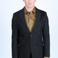 Men's Western Suit Sport Coat with Suede Yokes and Elbow Patches