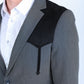 Men's Western Suit Sport Coat with Suede Yokes and Elbow Patches