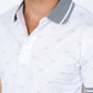 Mens Cotton Printed Polo Shirt