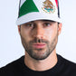 Men's Mexican Pride Baseball Cap - White