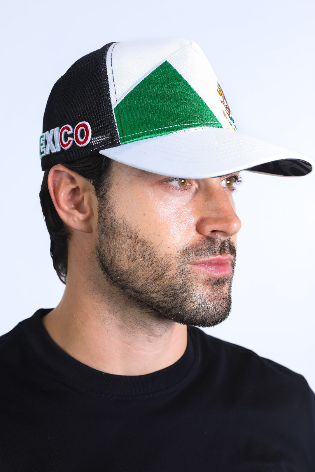 Men's Mexican Pride Baseball Cap - White