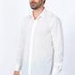 Men’s Modern Fit Stretch Dress Shirt - White