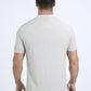 Mens Modern Fit Cotton Stretch Beige T-Shirt