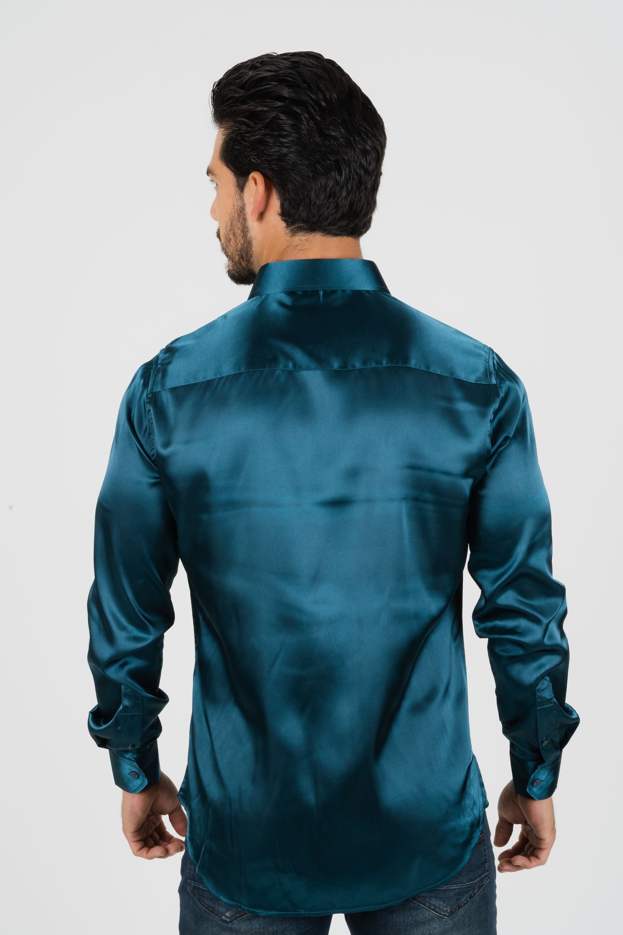 Teal on sale shirt fashion