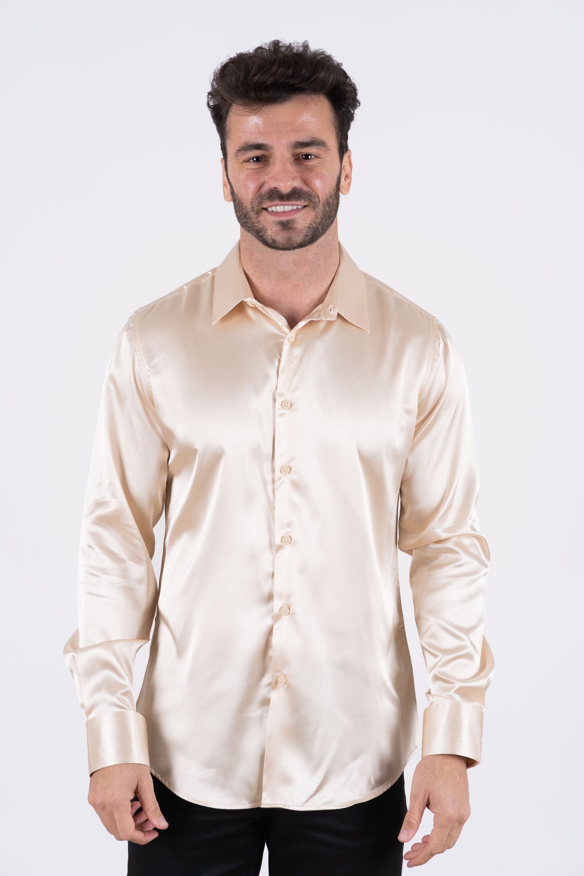 Cream dress shirt hotsell